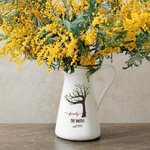 Personlig släktträd keramisk vas blomkruka med 1-22 namn trädgårdstema heminredning mors dag födelsedagspresent till mamma mormor