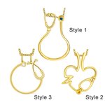Collier porte-bague infirmière personnalisé