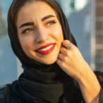Anello aperto con nome arabo personalizzato e pietra di nascita Regalo di compleanno islamico per le donne