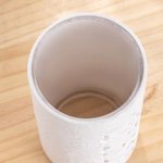 Personlig håndlaget leireglassvase med tekst Dato Bursdag Bryllupsgave til par