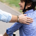 Gepersonaliseerde fietsketting kraal armband met gegraveerde familienaam verjaardag vaderdag cadeau voor man