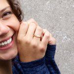 Anillo de sello ovalado personalizado con nombre grabado Cumpleaños Día de la Madre Aniversario Regalo para ella