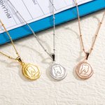 Gepersonaliseerde gegraveerde tand Patroon ketting met tekst afstuderen verjaardag Gift voor tandarts tandheelkundige student mondhygiënist