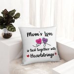 Funda de cojín personalizada con los nombres de los niños Decoración del hogar Día de la madre Regalo de cumpleaños para mamá Abuela