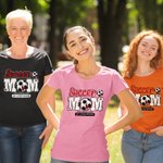 Spersonalizowana koszulka baseballowa Mama Jak Normalna Mama z Tekstem Prezent na Dzień Matki dla Mamy