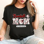 Spersonalizowana koszulka baseballowa Mama Jak Normalna Mama z Tekstem Prezent na Dzień Matki dla Mamy