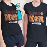 Spersonalizowana koszulka baseballowa Mama Jak Normalna Mama z Tekstem Prezent na Dzień Matki dla Mamy