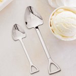 Personalised Daddy's Ice Cream Shovel Spoon with Engraved Text Father's Day Birthday Gift for Dad Grandpa