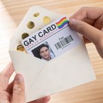 Gepersonaliseerd Premium Lidmaatschap Foto Homo Identiteitskaart met Naam en Geschenktas Regenboog Gemeenschap Grappig Geschenk voor LGBT Pride