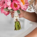 Personalized Photo Lapel Pin Bouquet Charm Memoriral Wedding Graduation Gift for Groom Bride Graduates