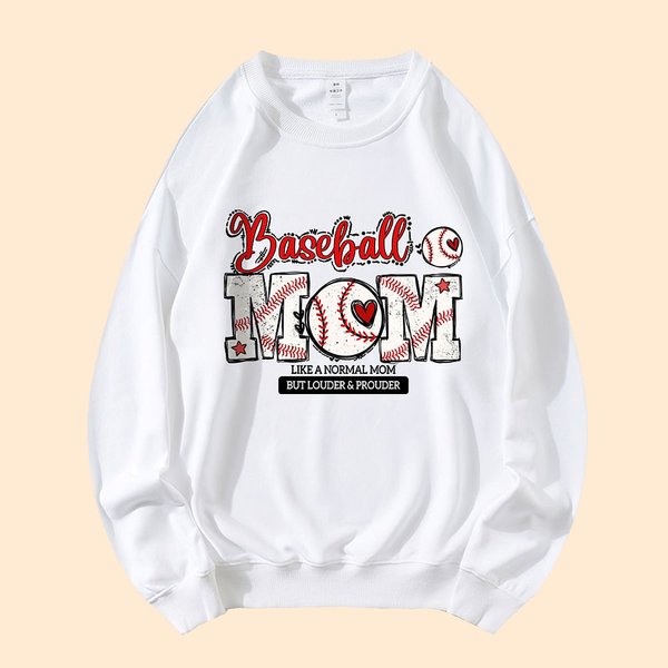 Sweatshirt personnalisé avec texte Anniversaire Fête des mères Cadeau pour maman