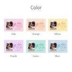 Personalised Colourful Birth Flower Photo Frame I Love You Forever & Always with Name Mother's Day Gift for Her