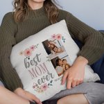 Funda de cojín personalizada con texto para el Día de la Madre para la abuela