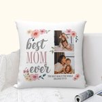 Funda de cojín personalizada con texto para el Día de la Madre para la abuela