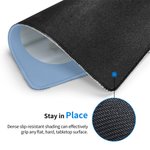 Personalized Heart Shaped Photo Non-slip Mouse Pad Office Computer Accessory Birthday Mother's Day Gift for Family Friend Colleague