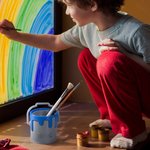 Impresión 3D personalizada Cubo de pintura estilo portalápices Cumpleaños Día del niño Regalo para niño pintor