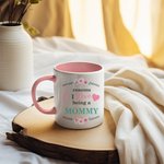 Tasse en céramique 11oz avec nom de famille et 1-6 noms d'enfants Cadeau d'anniversaire pour maman grand-mère