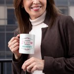 Tasse en céramique 11oz avec nom de famille et 1-6 noms d'enfants Cadeau d'anniversaire pour maman grand-mère