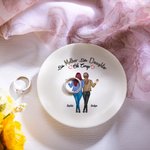 Personalizzato Like Mother Like Daughter Oh Crap Piatto portagioie in ceramica con nome Regalo di compleanno per la festa della mamma per le donne