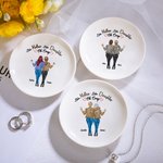 Personalizzato Like Mother Like Daughter Oh Crap Piatto portagioie in ceramica con nome Regalo di compleanno per la festa della mamma per le donne