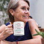 Tasse en céramique 11oz avec nom de famille et 1-6 noms d'enfants Cadeau d'anniversaire pour maman grand-mère