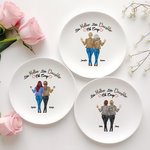 Personalizzato Like Mother Like Daughter Oh Crap Piatto portagioie in ceramica con nome Regalo di compleanno per la festa della mamma per le donne
