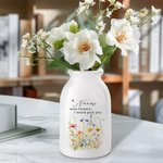 Personalizzato Se la mamma Nana fosse Fowers sceglierei te Fiore Vaso di ceramica Decorazione per la casa Regalo per la festa della mamma Nonna