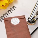 Tampon à Gaufrer Personnalisé avec Texte et Nom Thème Dragon Cadeau Anniversaire pour Lecteur Ami Amoureux de Livres