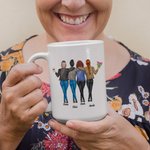 Personalizzato Mia sorella ha una sorella impressionante Tazza di ceramica Compleanno Anniversario Regalo per la migliore amica sorella