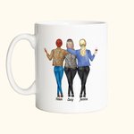 Personalizzato Mia sorella ha una sorella impressionante Tazza di ceramica Compleanno Anniversario Regalo per la migliore amica sorella