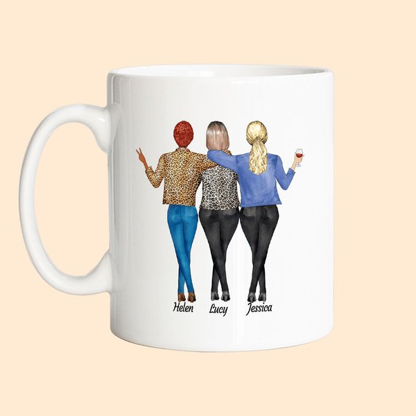 Personalizzato Mia sorella ha una sorella impressionante Tazza di ceramica Compleanno Anniversario Regalo per la migliore amica sorella