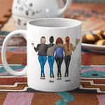 Personalizzato Mia sorella ha una sorella impressionante Tazza di ceramica Compleanno Anniversario Regalo per la migliore amica sorella