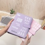 Classeur en cuir avec fente pour cartes nominatives et autocollants Cadeau pour les couples