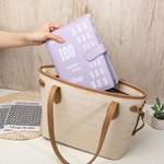 Classeur en cuir avec fente pour cartes nominatives et autocollants Cadeau pour les couples