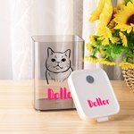 Personalisierte Snack Lagerung Jar mit Haustier Porträt und Name für Tierliebhaber