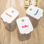 Personalisierte Snack Lagerung Jar mit Haustier Porträt und Name für Tierliebhaber