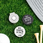Migliore marito personalizzato dal marcatore di palline da golf Par Clip magnetica del cappello con il nome Regalo di compleanno di San Valentino per 