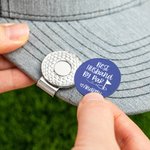 Migliore marito personalizzato dal marcatore di palline da golf Par Clip magnetica del cappello con il nome Regalo di compleanno di San Valentino per 