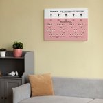 Personalised Ballet Dance Positions & Movements Tin Sign Plaque Decorative Wall Art Birthday Gift for Ballerina Ballet Lovers