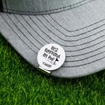 Migliore marito personalizzato dal marcatore di palline da golf Par Clip magnetica del cappello con il nome Regalo di compleanno di San Valentino per 