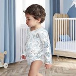 Personalisierte niedlichen Elefanten Blume 100% Baumwolle Baby Strampler Muttertag Baby Dusche Geschenk für Baby neue Mama