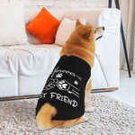 Personalized Best Friend Fist Bump Large Pet Shirts with Names Birthday Anniversary Gift for Dog Cat Lovers