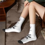 Chaussettes personnalisées Best Mom Ever Adult Heart Photo Socks Clothing Accessory Mother's Day Birthday Gift for Mom