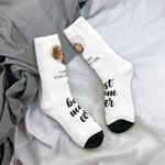 Chaussettes personnalisées Best Mom Ever Adult Heart Photo Socks Clothing Accessory Mother's Day Birthday Gift for Mom