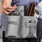 Personalizado Multi-Compartimento de cuero de peluquería Tijeras Bolsa de cintura con el nombre de peluquería Must Haves Regalo para Peluquería Peluquero