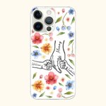 Funda personalizada para iPhone con nombres de niños Día de la Madre Cumpleaños Regalo para Mamá Abuela