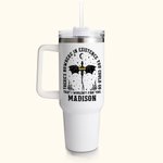 Vaso Personalizado Dragón Cielo Estrellado 40oz Nombre para Stanley con Tapa Pajita y Asa Regalo de Cumpleaños para Lector Amante del Dragón