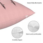 Personalizowana poszewka na poduszkę z imieniem i tekstem Butterfly 1-14 Birth Flowers Prezent na Dzień Matki dla niej