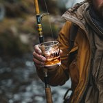 La vida está llena de decisiones importantes Vaso de whisky de pesca personalizado de 10oz con nombre Divertido regalo de cumpleaños Día del Padre par