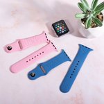 Personalizado Grabado Bailarina Silicona Reloj Correa para Apple Fitbit Samsung con Nombre Cumpleaños Aniversario Regalo para los amantes del Ballet H